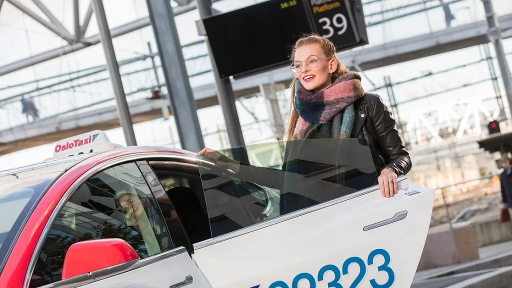 Bestill taxi med Vy-appen